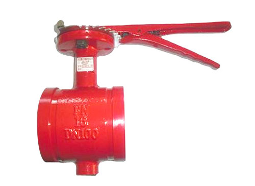 D81X手柄溝槽蝶閥